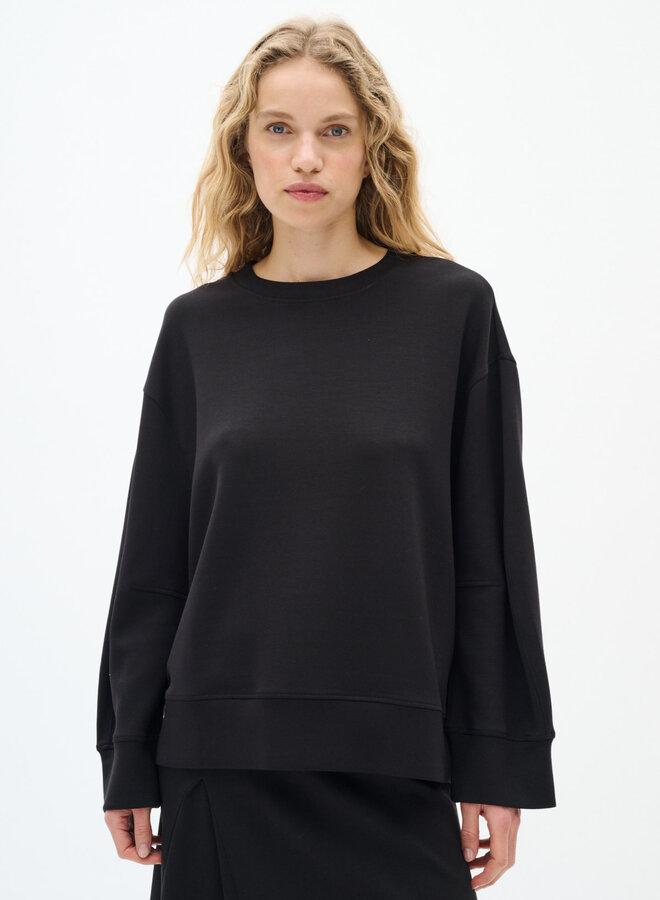 Chandail InWear Annieh en jersey surdimensionné noir