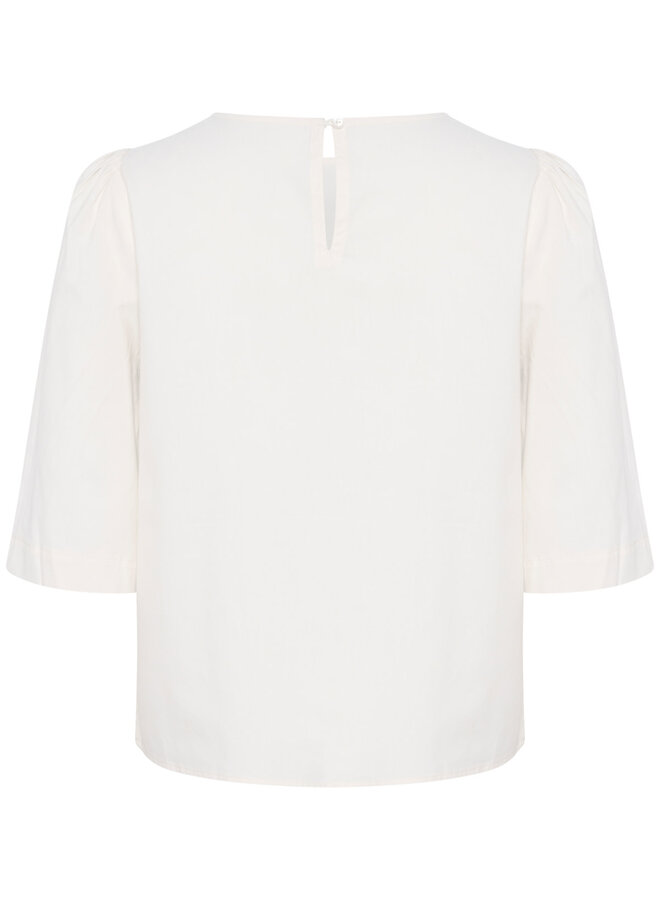 Blouse Part Two Nunu à broderies anglaises écrue