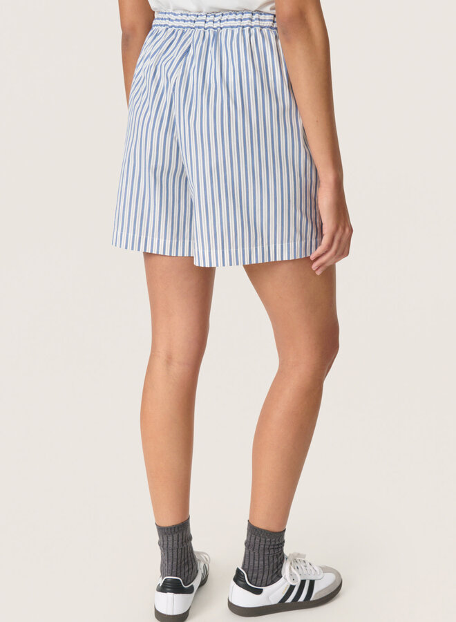 Short Soaked in luxury Mimilou rayé bleu & blanc