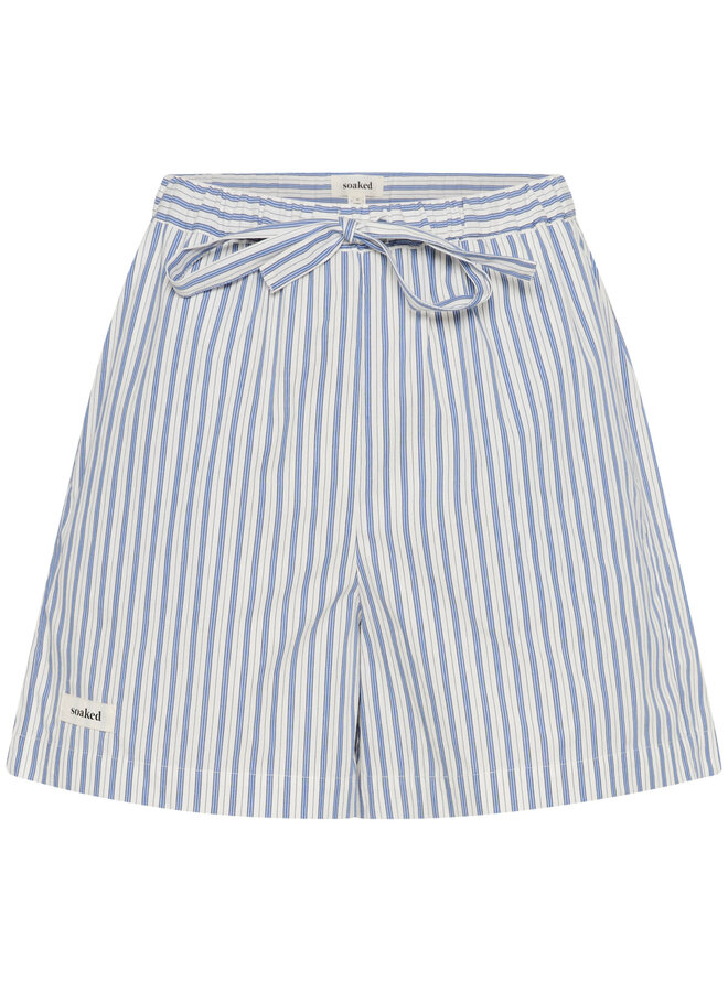 Short Soaked in luxury Mimilou rayé bleu & blanc