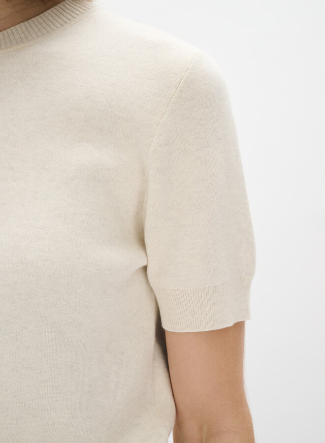 Tricot InWear Wallis à manches courtes beige mélange