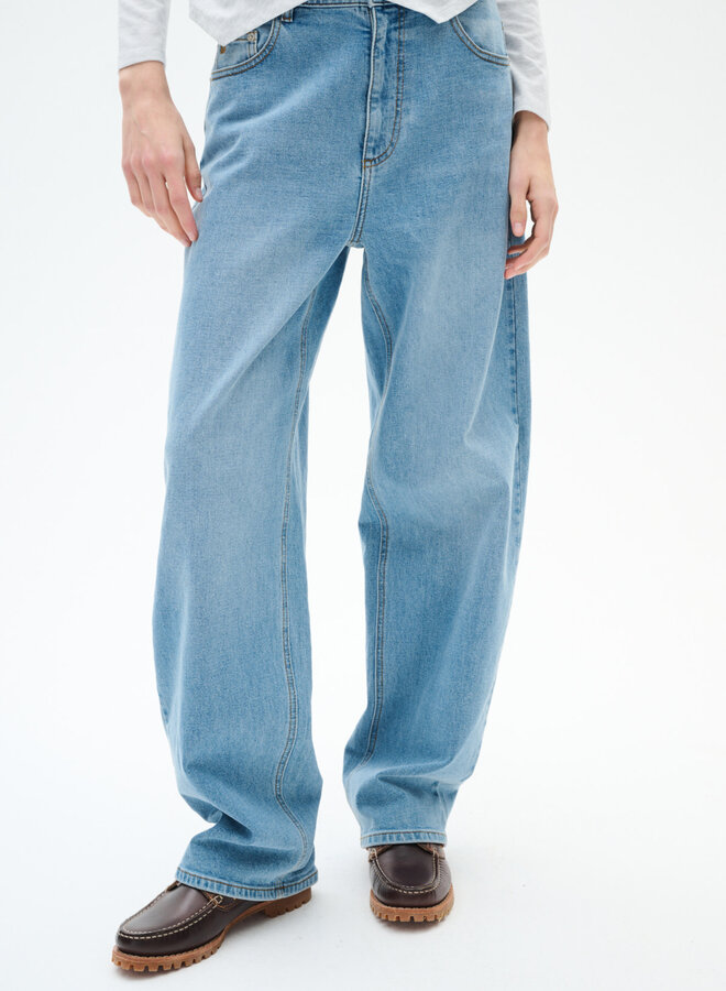 Jeans InWear Pheiffer à jambes droite bleu délavé