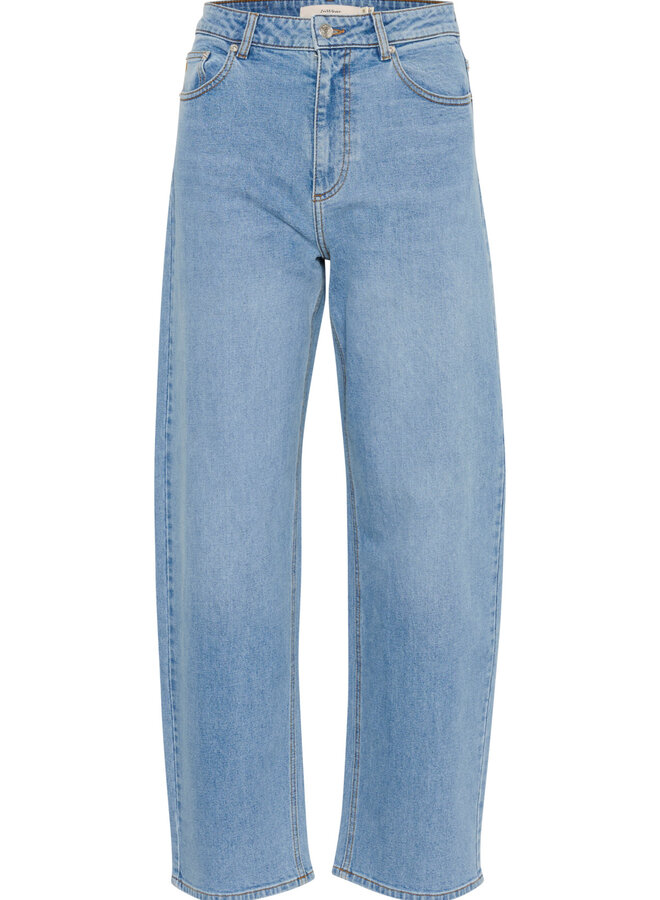 Jeans InWear Pheiffer à jambes droite bleu délavé