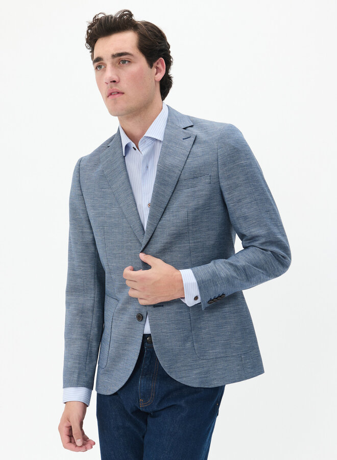 Veston Matinique George bleu chambray