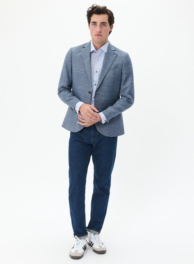 Veston Matinique George bleu chambray