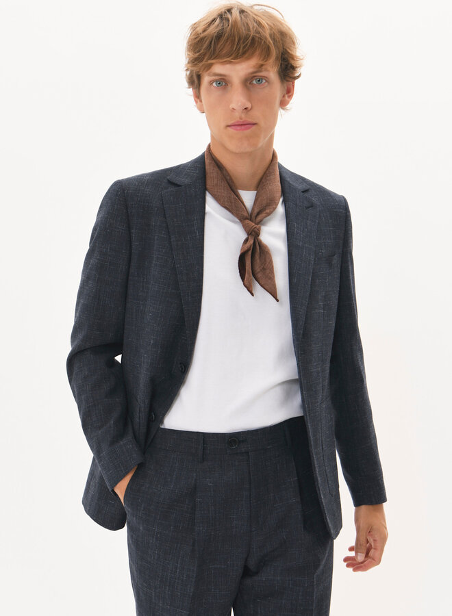 Veston Matinique George bleu marine mélange