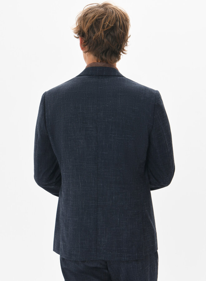 Veston Matinique George bleu marine mélange