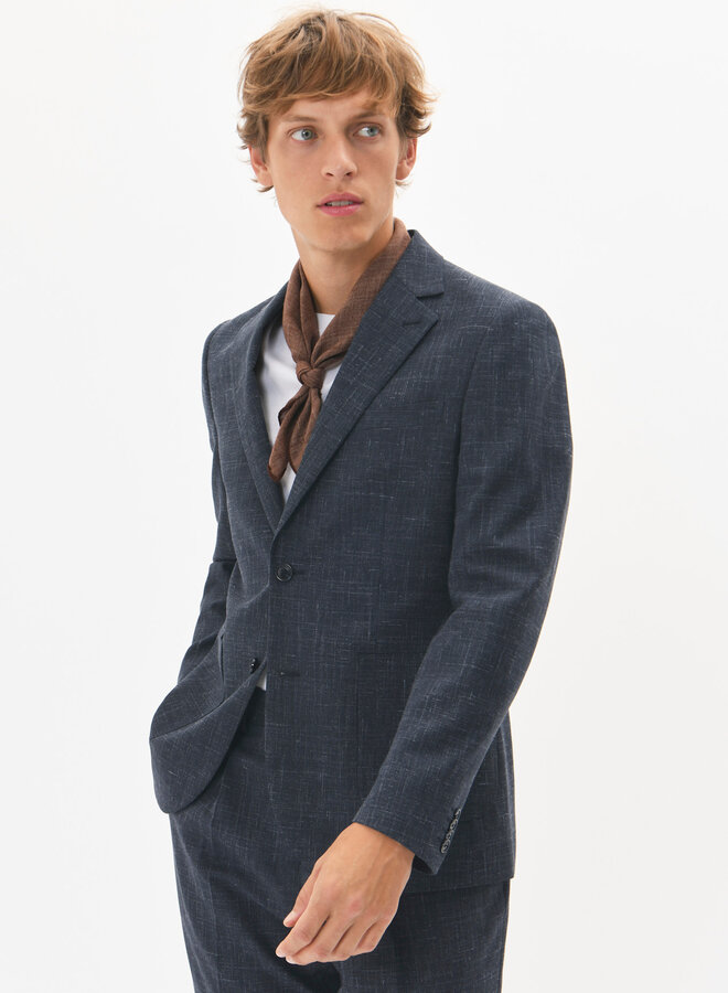 Veston Matinique George bleu marine mélange