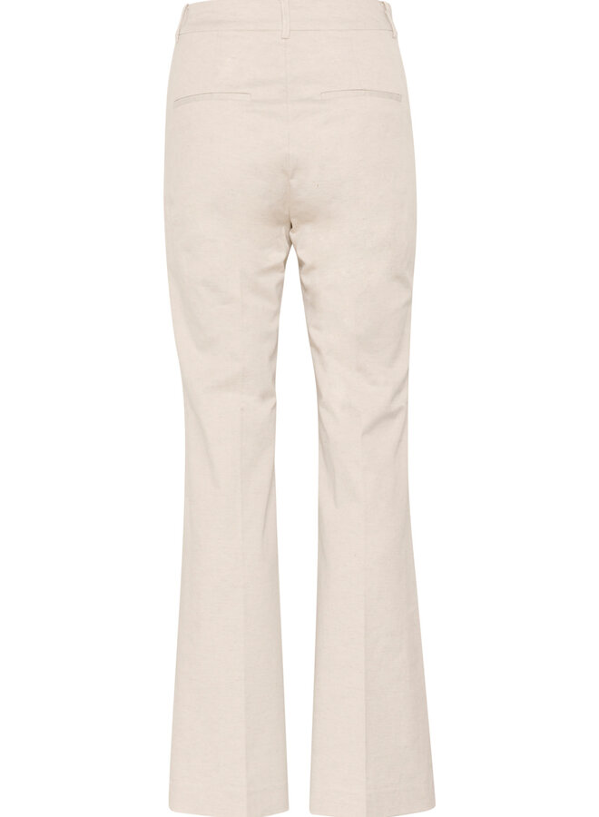 Pantalon InWear Wen à jambes évasées beige brume mélange