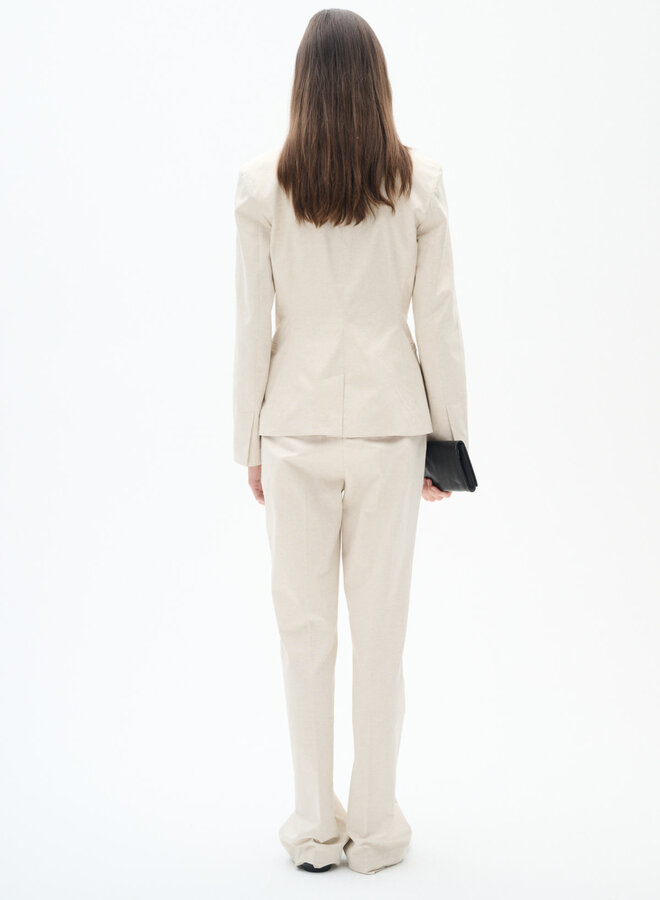 Pantalon InWear Wen à jambes évasées beige brume mélange