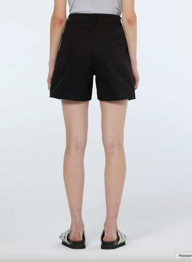 Short Scotch & Soda à plis noir