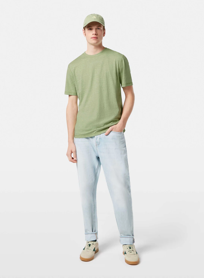 T-shirt Scotch & Soda vert pistache mélange