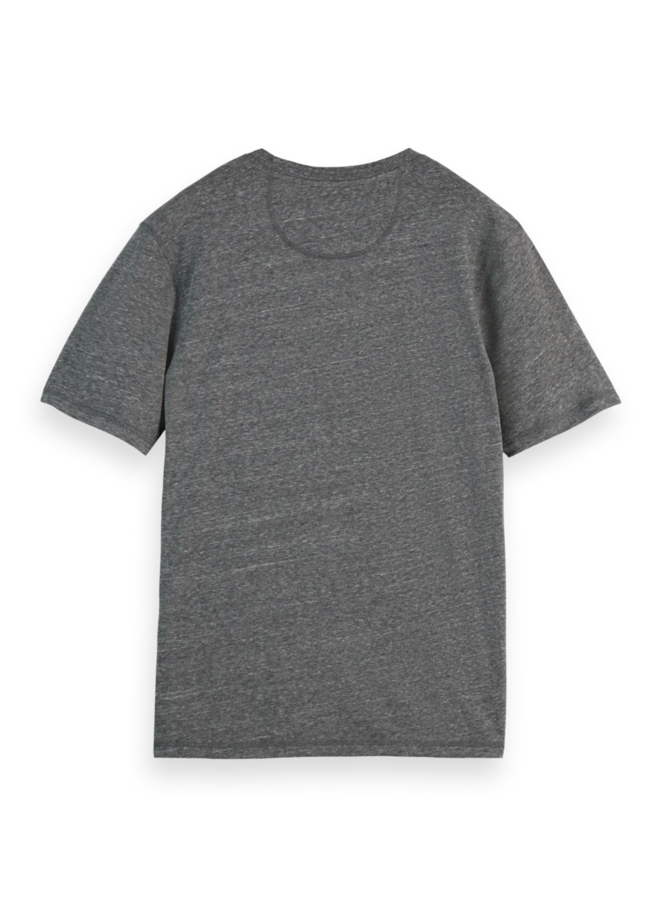 T-shirt Scotch & Soda noir mélange