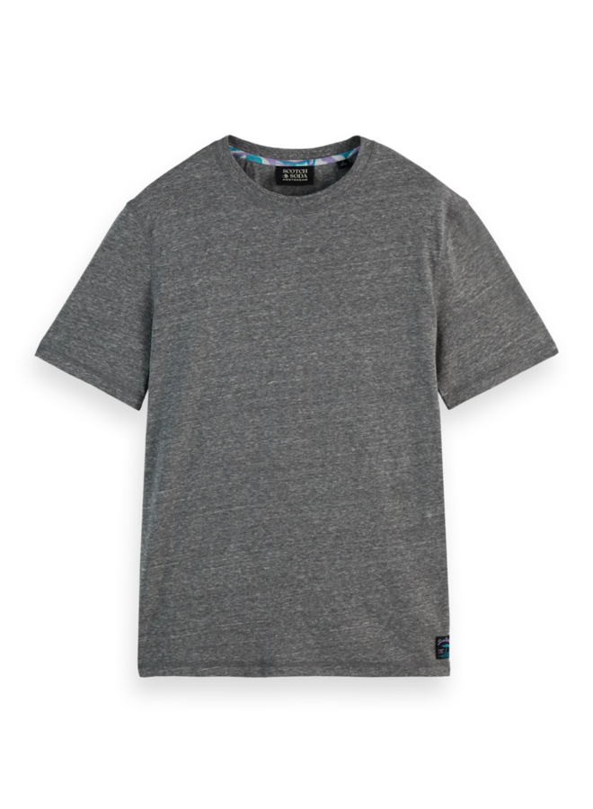 T-shirt Scotch & Soda noir mélange