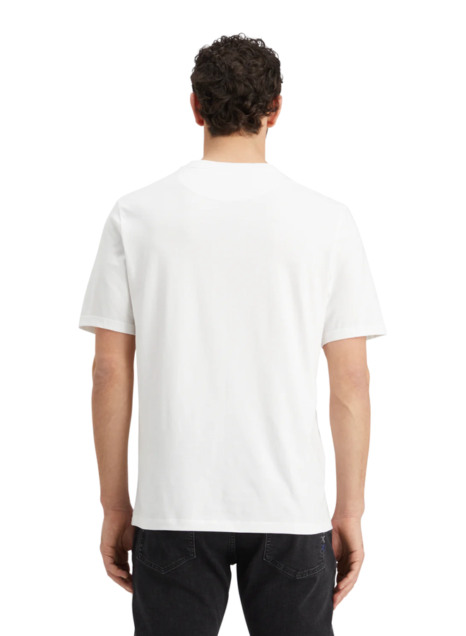 T-shirt Scotch & Soda signature blanc