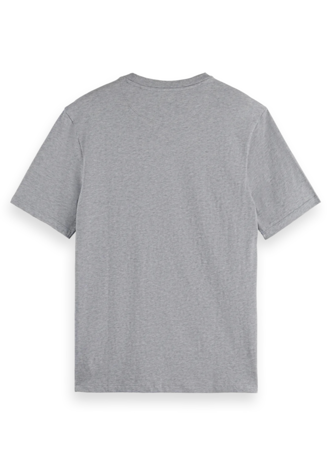 T-shirt Scotch & Soda signature gris