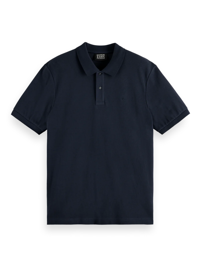 Polo Scotch & Soda bleu marine