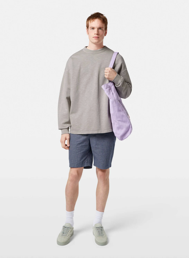 Bermuda Scotch & Soda Fave à taille élastique & minis carreaux bleu atlantique