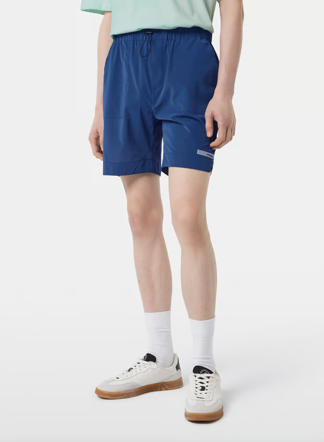 Bermuda Scotch & Soda* technique à taille élastique bleu atlantique