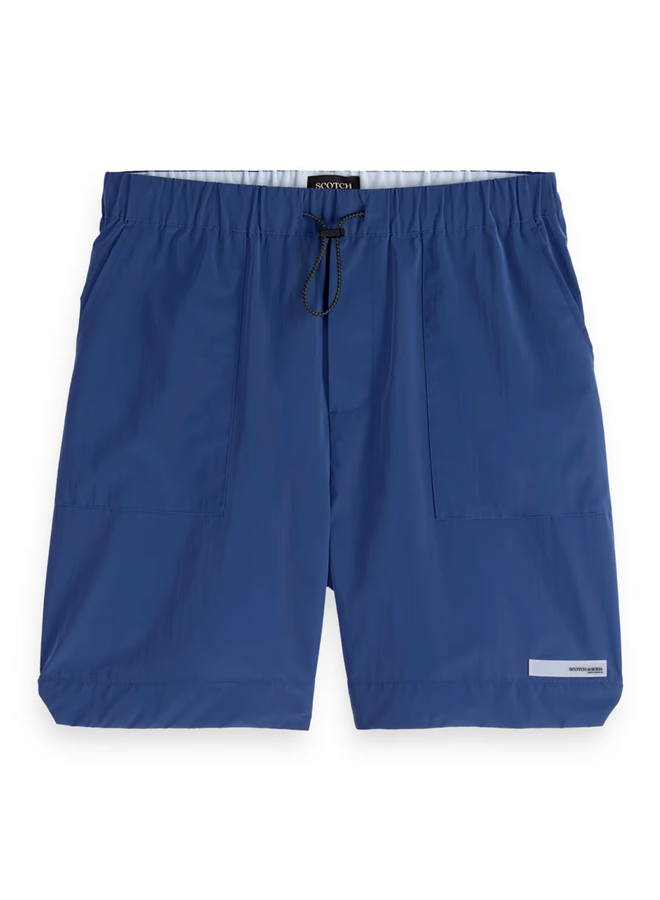 Bermuda Scotch & Soda* technique à taille élastique bleu atlantique