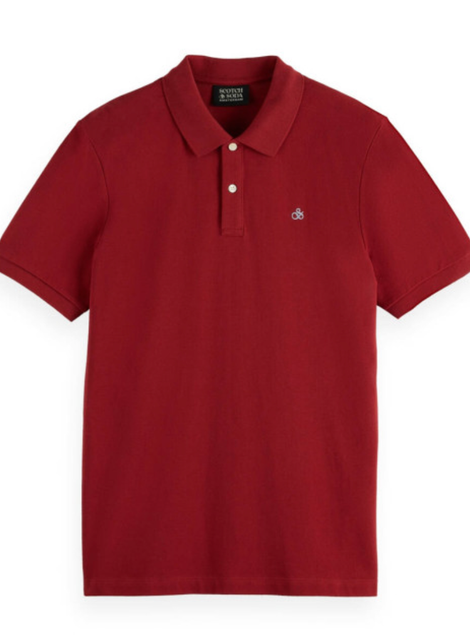 Polo Scotch & Soda rouge