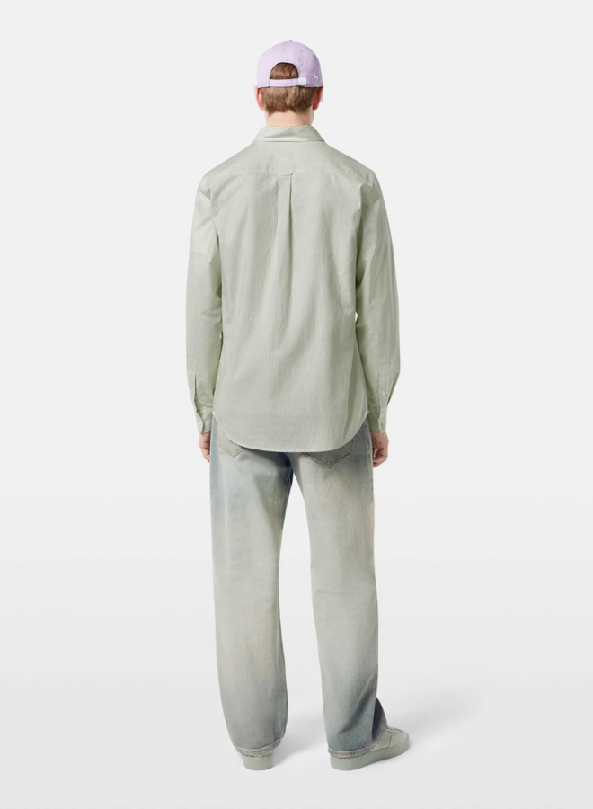 Chemise Scotch & Soda rayée vert pistache & blanche