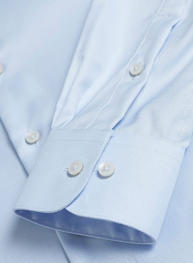 Chemise Matinique Marc tissée bleu pâle
