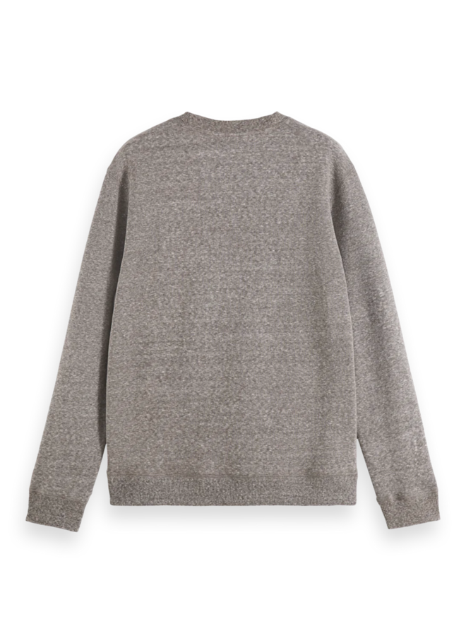 Chandail Scotch & Soda à manches longues noir mélange
