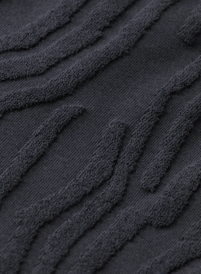 Bermuda Scotch & Soda à taille élastique charcoal imprimé noir