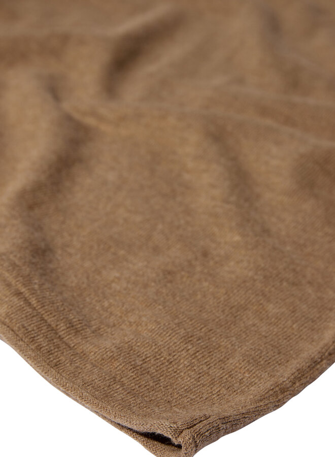 Tricot Mos Mosh Gallery Kasey à col rond beige camel
