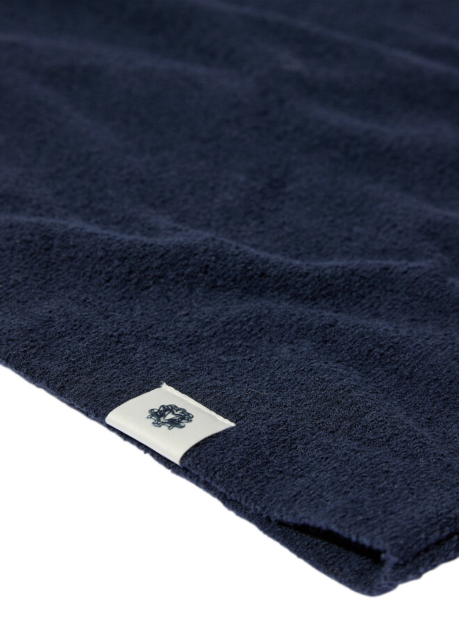 Tricot Mos Mosh Gallery Kyle avec poche plaquée bleu marine