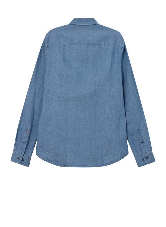 Chemise Mos Mosh Gallery Marco bleu chambray