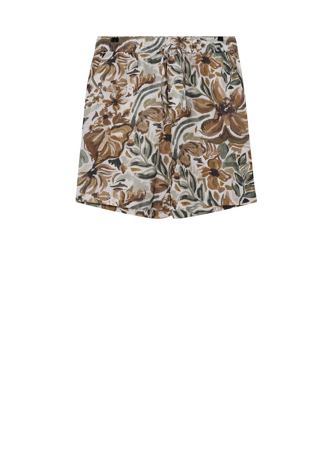 Bermuda Mos Mosh Gallery Holt Sun fleuri beige camel
