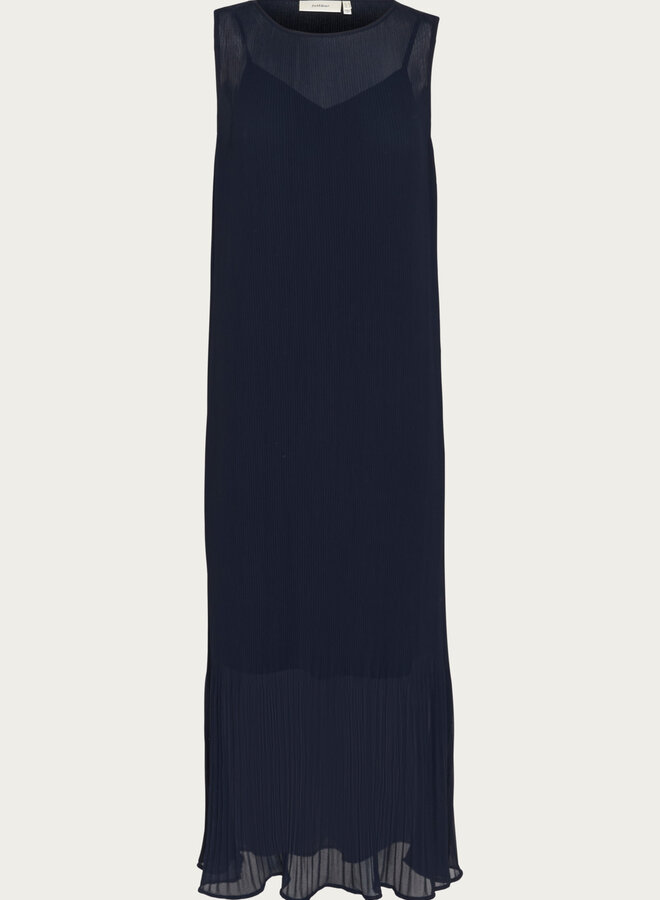 Robe longue InWear Finley craquée bleu marine