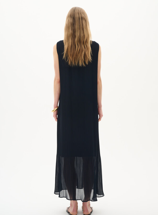Robe longue InWear Finley craquée bleu marine