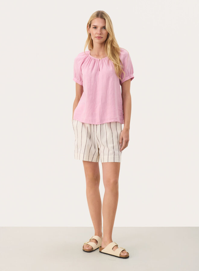 Blouse Part Two Rosanna en lin rose nectar