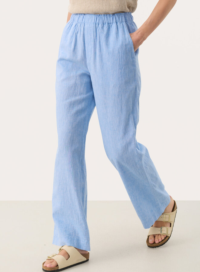 Pantalon Part Two Rayi bleu chambray