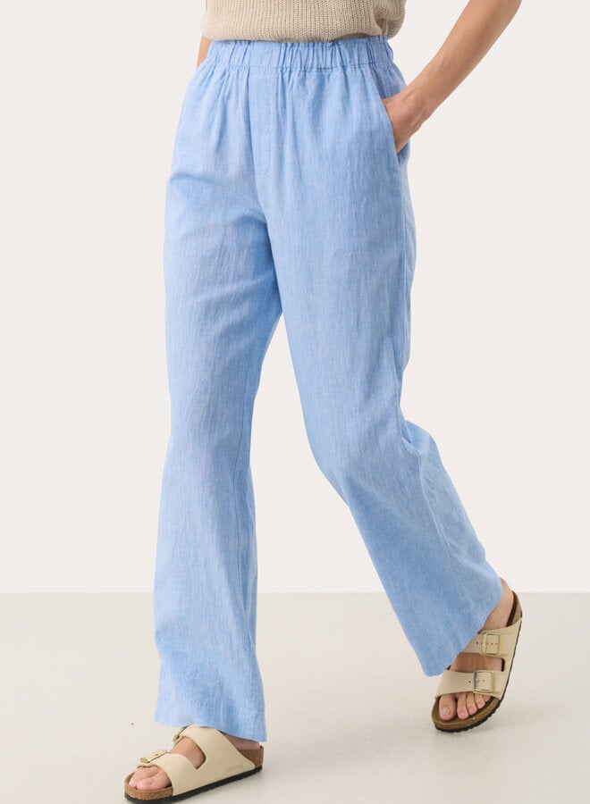 Pantalon Part Two Rayi bleu chambray