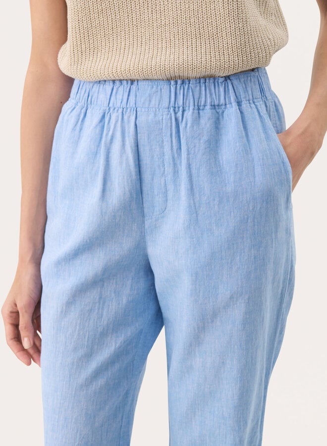 Pantalon Part Two Rayi bleu chambray