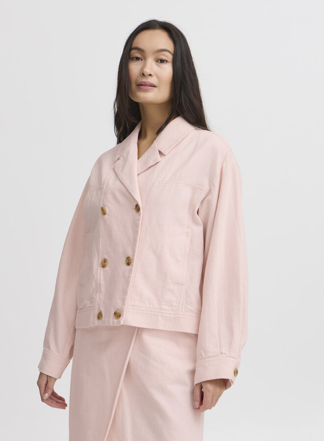 Veston Atelier Rêve Kunis à fermeture croisée rose ballerine