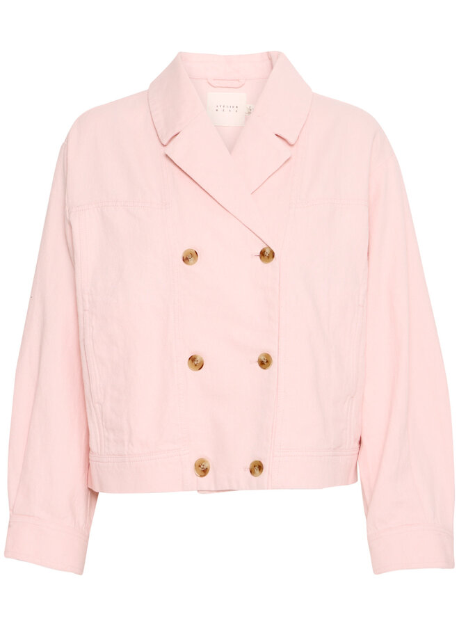 Veston Atelier Rêve Kunis à fermeture croisée rose ballerine