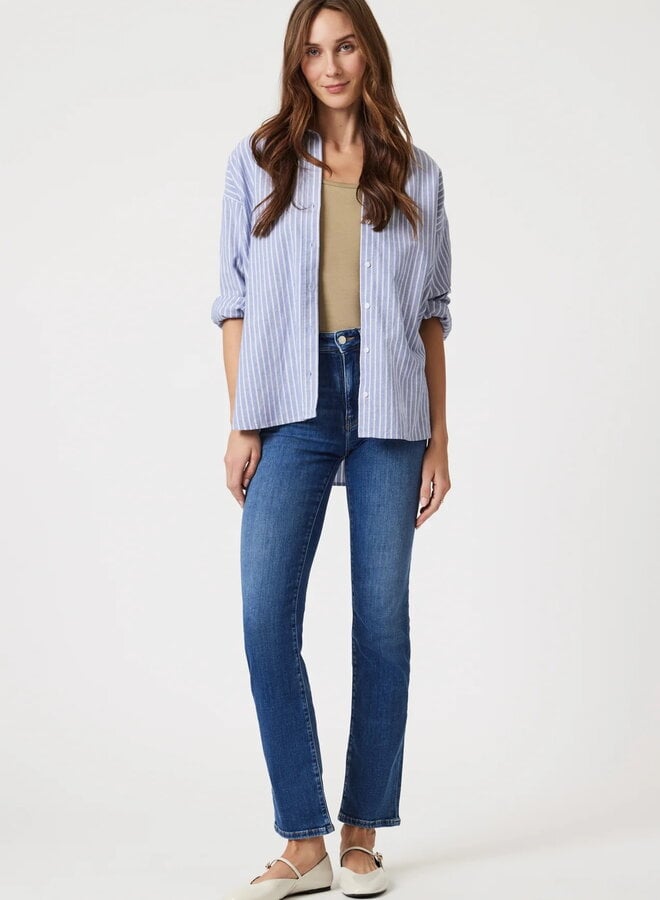 Jeans Mavi Jeans Kendra Dark Brushed Feather Blue (88727)