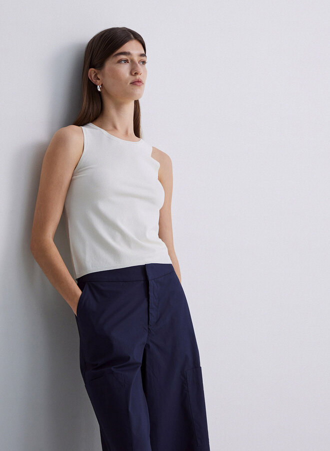 Camisole Yerse Flore écrue