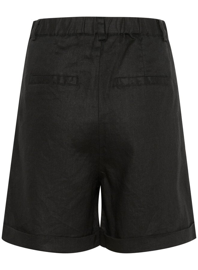 Bermuda InWear Rigitta à plis noir