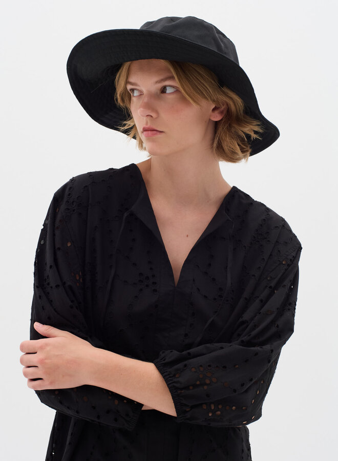 Robe InWear Faith à broderies anglaises noire