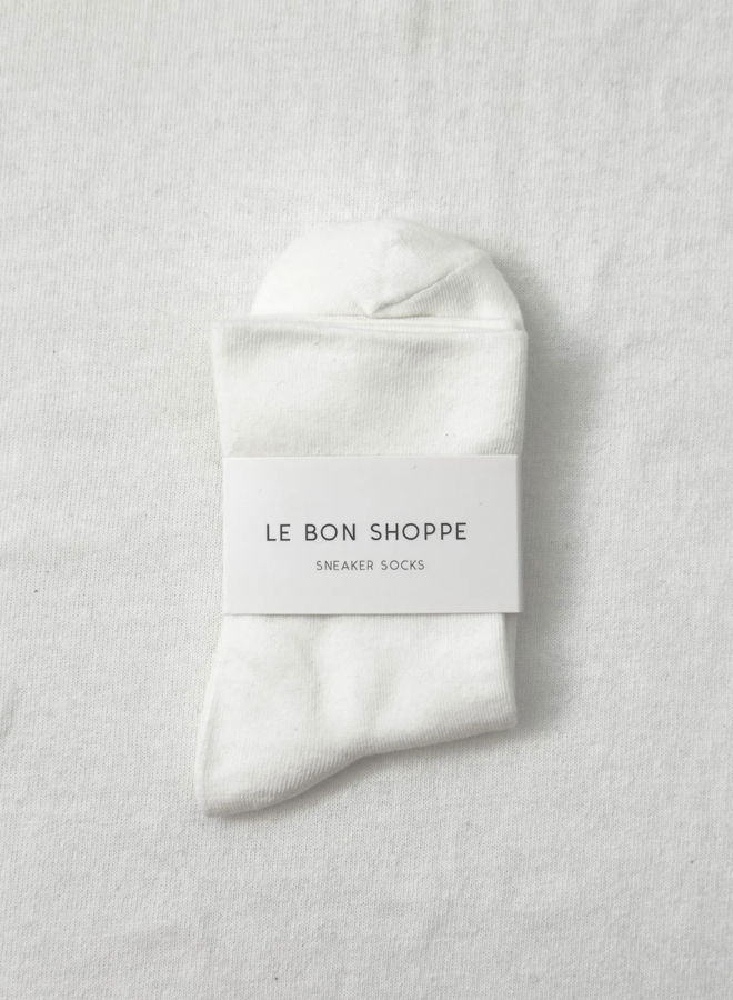 Bas Le Bon Shoppe Sneaker blanc cassé
