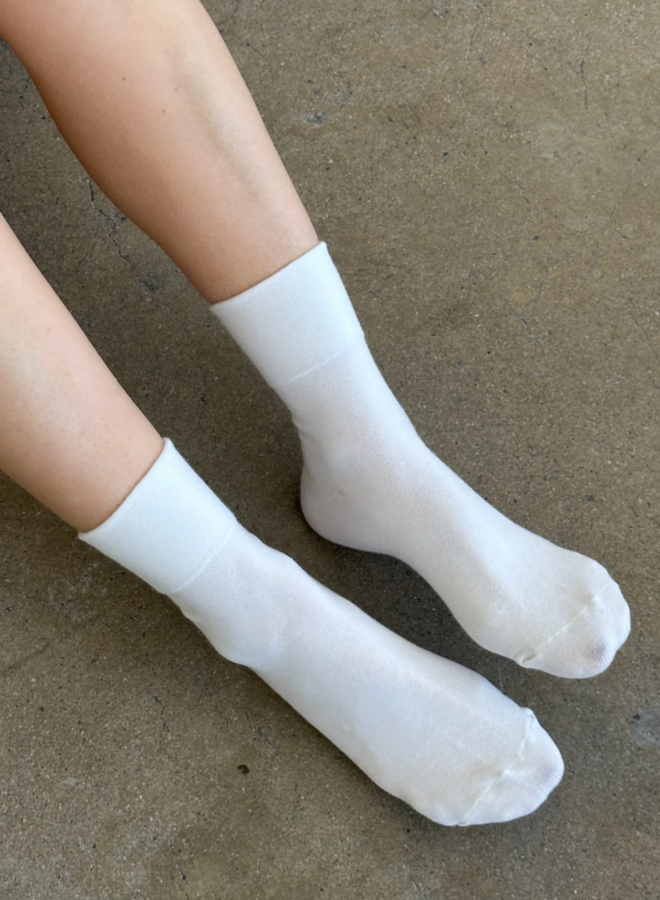 Bas Le Bon Shoppe Sneaker blanc cassé