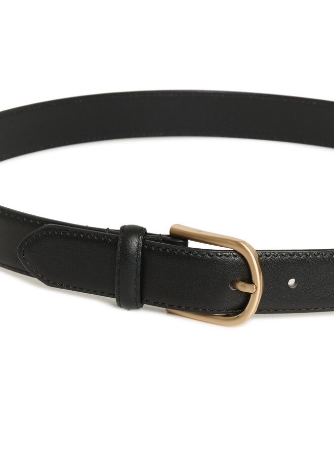 Ceinture InWear Ryder à boucle dorée noire