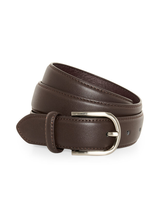 Ceinture InWear Ryder à boucle argent brun marron