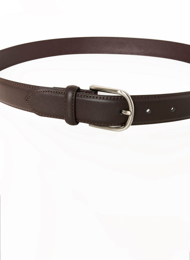 Ceinture InWear Ryder à boucle argent brun marron
